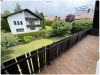 Schöner Balkon mit Gartenblick